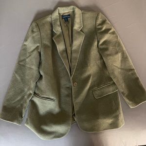 Vintage Charter Club light green blazer